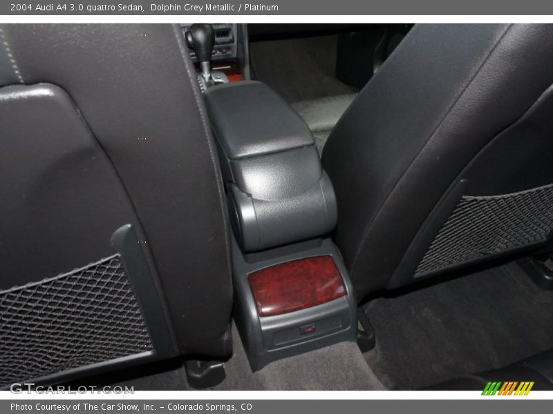 Dolphin Grey Metallic / Platinum 2004 Audi A4 3.0 quattro Sedan