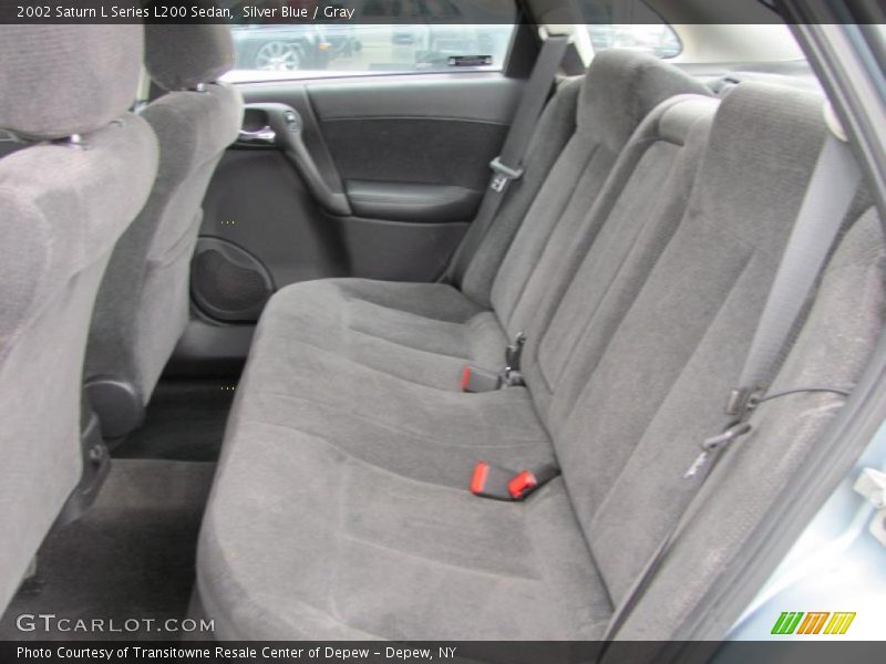 Silver Blue / Gray 2002 Saturn L Series L200 Sedan