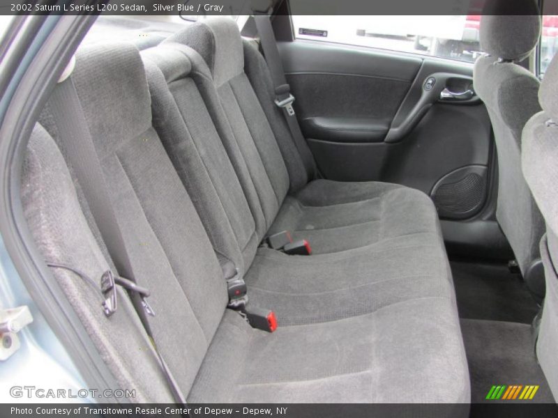 Silver Blue / Gray 2002 Saturn L Series L200 Sedan