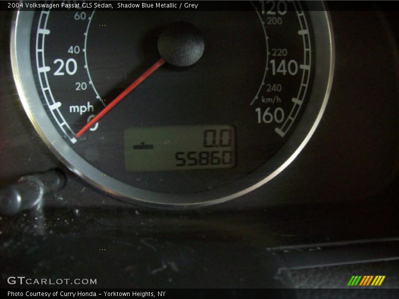 Shadow Blue Metallic / Grey 2004 Volkswagen Passat GLS Sedan