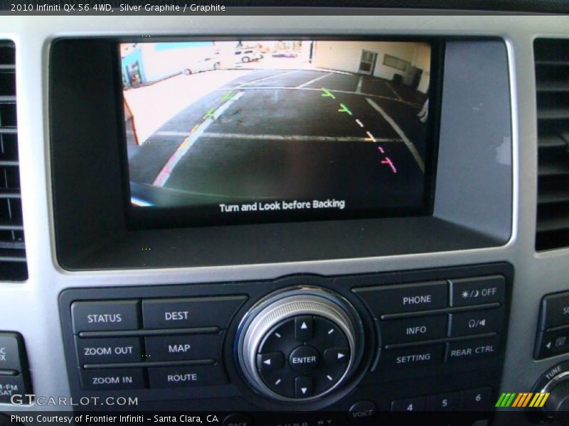 Silver Graphite / Graphite 2010 Infiniti QX 56 4WD