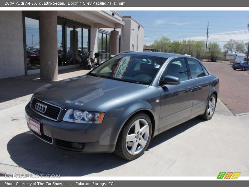  2004 A4 3.0 quattro Sedan Dolphin Grey Metallic