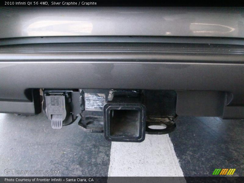 Silver Graphite / Graphite 2010 Infiniti QX 56 4WD