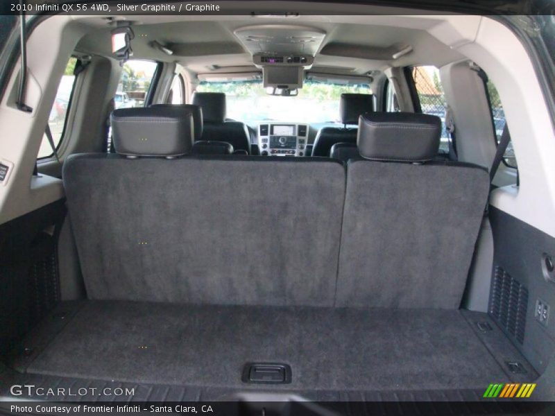 Silver Graphite / Graphite 2010 Infiniti QX 56 4WD