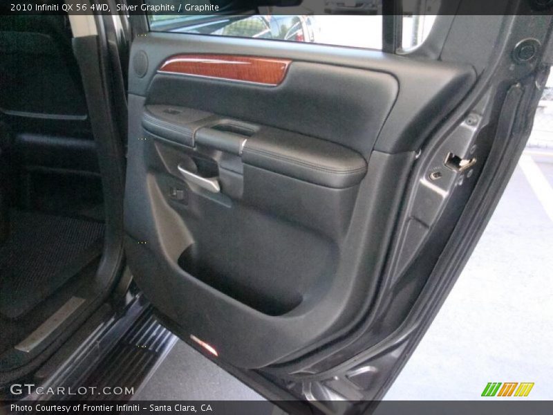 Silver Graphite / Graphite 2010 Infiniti QX 56 4WD
