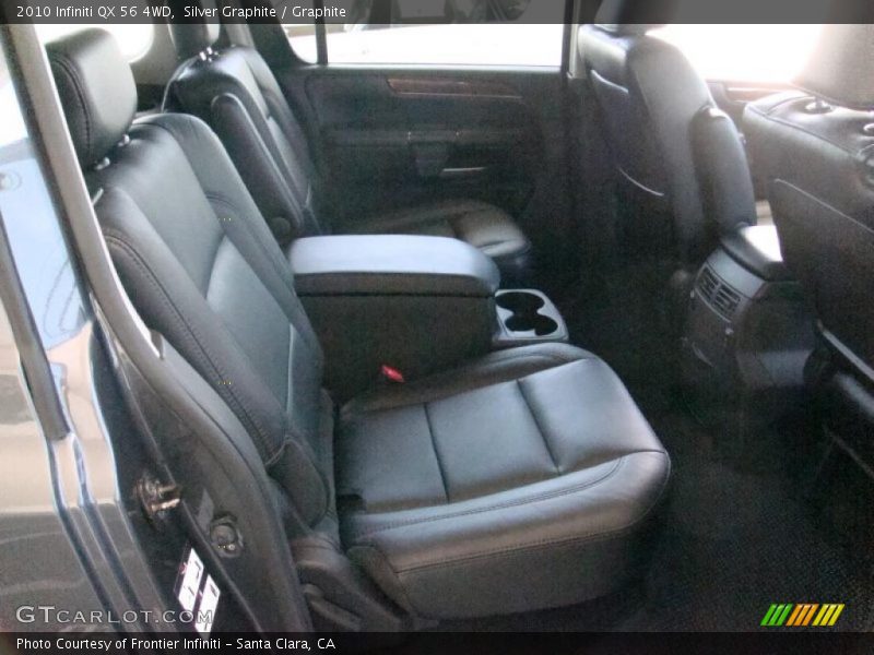Silver Graphite / Graphite 2010 Infiniti QX 56 4WD