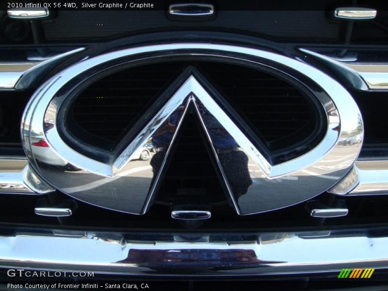Silver Graphite / Graphite 2010 Infiniti QX 56 4WD