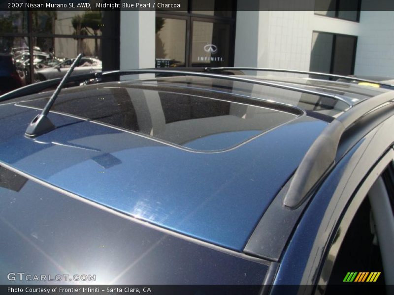 Midnight Blue Pearl / Charcoal 2007 Nissan Murano SL AWD