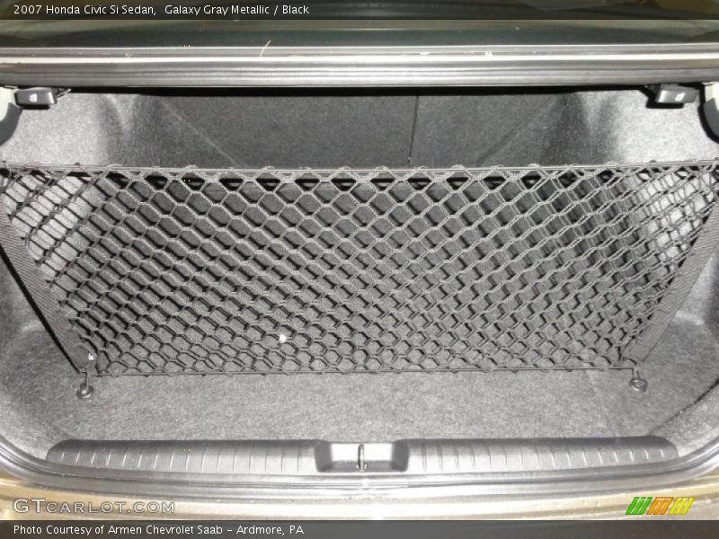 Galaxy Gray Metallic / Black 2007 Honda Civic Si Sedan