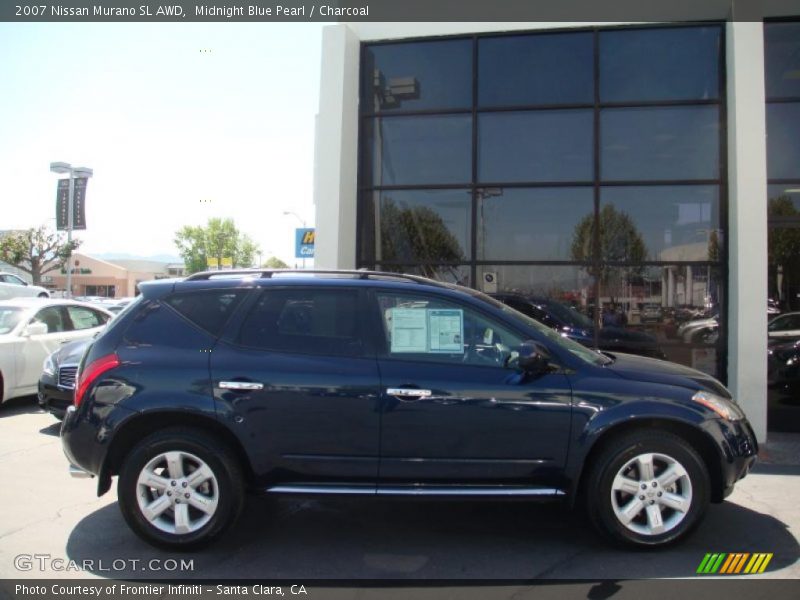 Midnight Blue Pearl / Charcoal 2007 Nissan Murano SL AWD