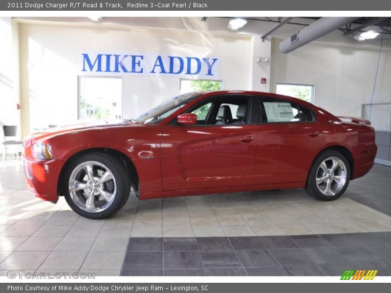 Redline 3-Coat Pearl / Black 2011 Dodge Charger R/T Road & Track