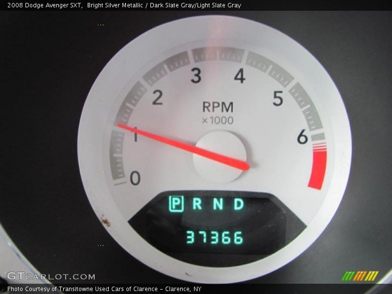 Bright Silver Metallic / Dark Slate Gray/Light Slate Gray 2008 Dodge Avenger SXT
