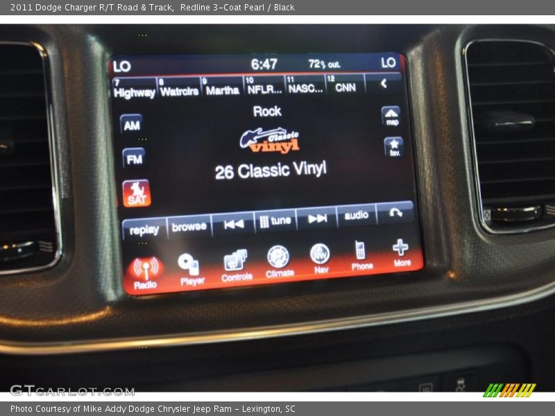 Redline 3-Coat Pearl / Black 2011 Dodge Charger R/T Road & Track