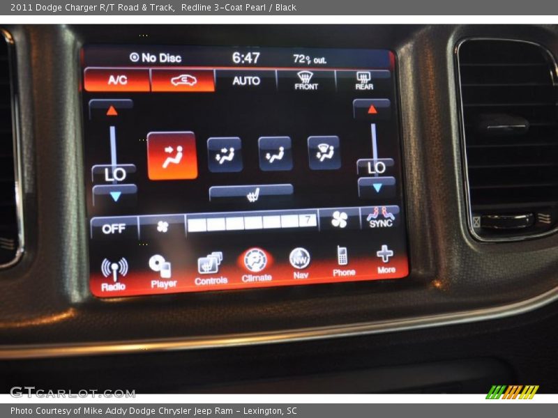 Redline 3-Coat Pearl / Black 2011 Dodge Charger R/T Road & Track
