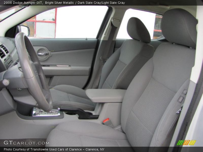 Bright Silver Metallic / Dark Slate Gray/Light Slate Gray 2008 Dodge Avenger SXT