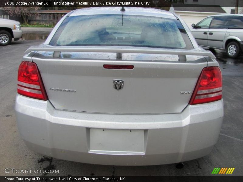 Bright Silver Metallic / Dark Slate Gray/Light Slate Gray 2008 Dodge Avenger SXT