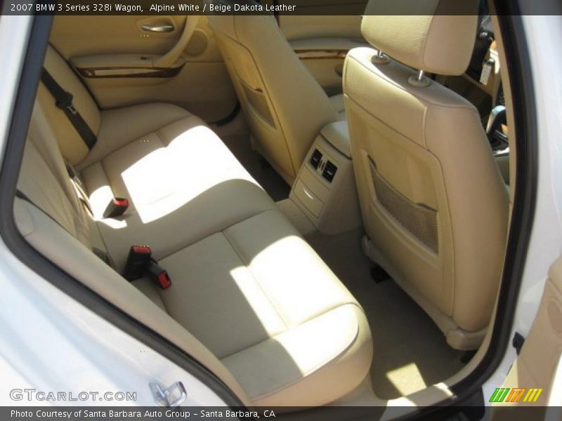 Alpine White / Beige Dakota Leather 2007 BMW 3 Series 328i Wagon