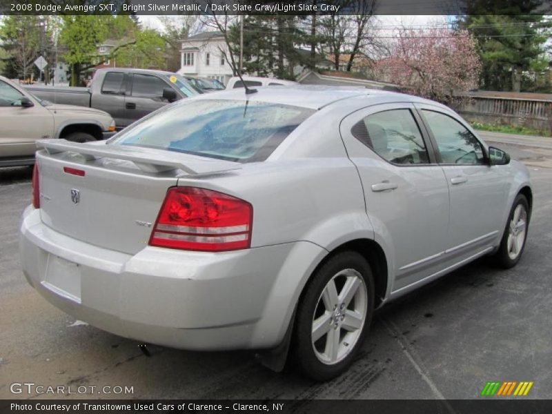 Bright Silver Metallic / Dark Slate Gray/Light Slate Gray 2008 Dodge Avenger SXT