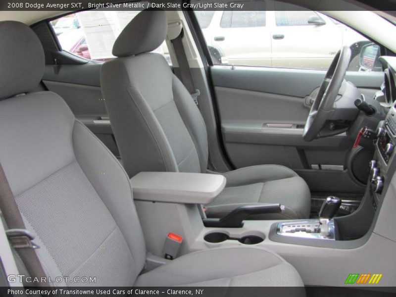 Bright Silver Metallic / Dark Slate Gray/Light Slate Gray 2008 Dodge Avenger SXT