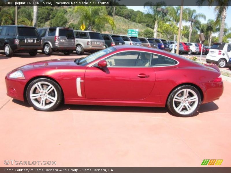  2008 XK XKR Coupe Radiance Red Metallic