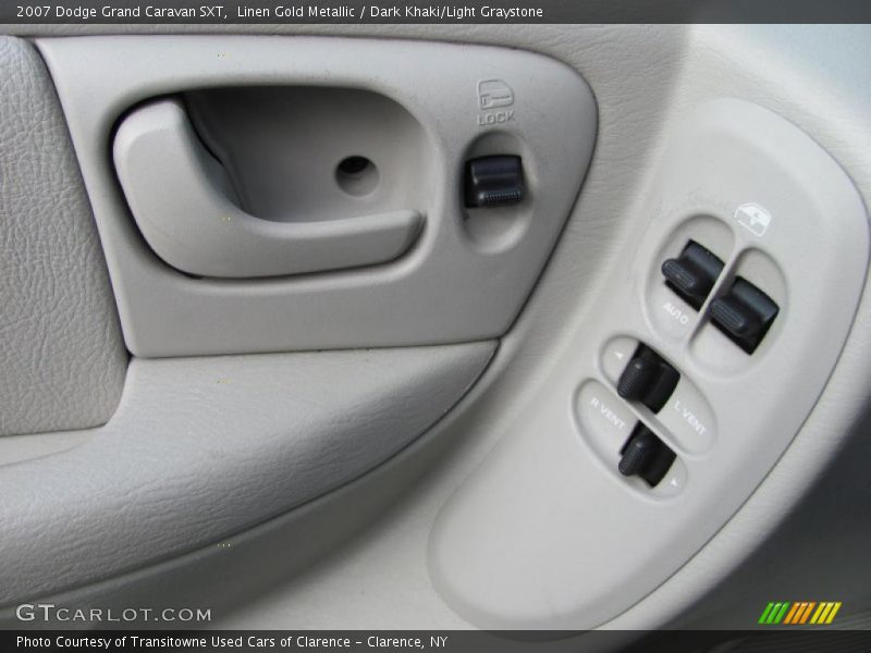 Linen Gold Metallic / Dark Khaki/Light Graystone 2007 Dodge Grand Caravan SXT