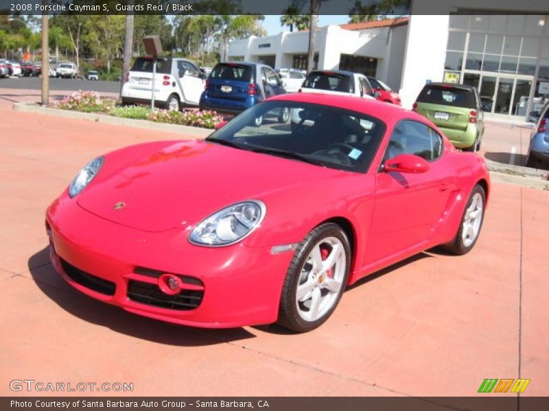 Guards Red / Black 2008 Porsche Cayman S