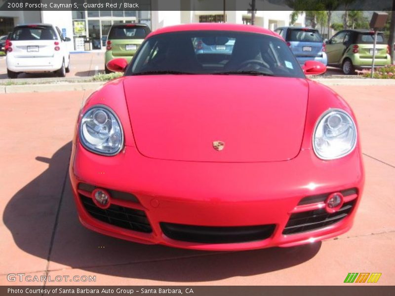 Guards Red / Black 2008 Porsche Cayman S