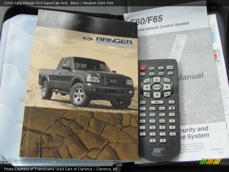Black / Medium Dark Flint 2006 Ford Ranger FX4 SuperCab 4x4