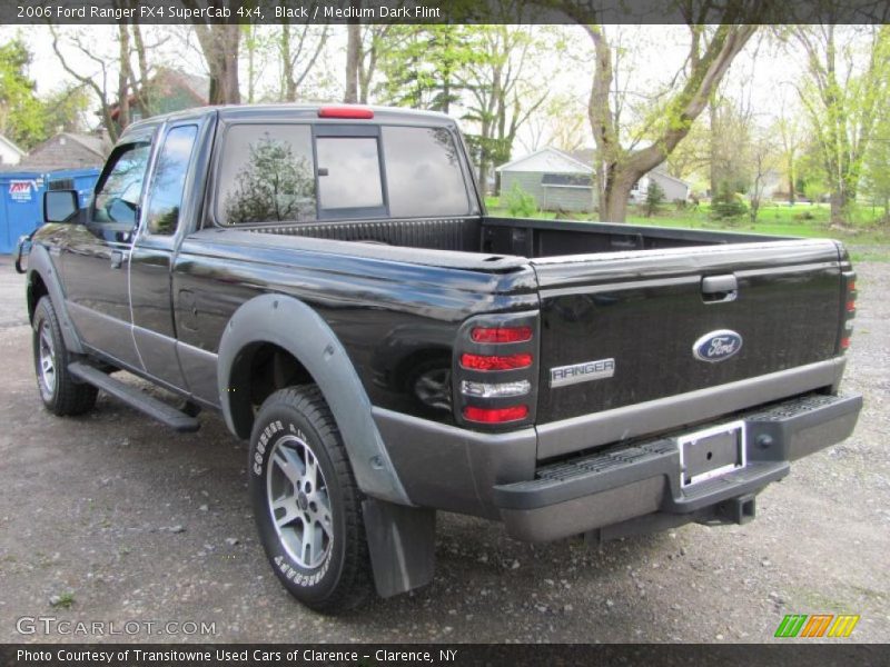 Black / Medium Dark Flint 2006 Ford Ranger FX4 SuperCab 4x4