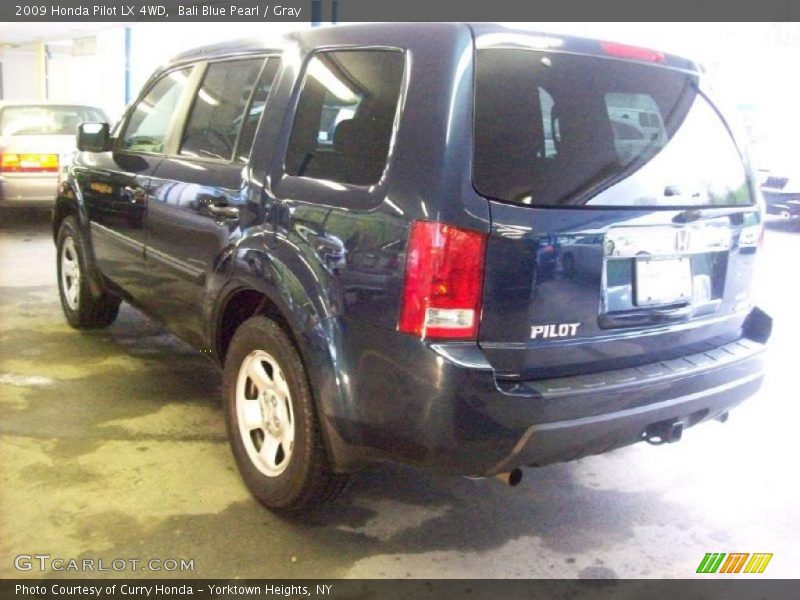 Bali Blue Pearl / Gray 2009 Honda Pilot LX 4WD