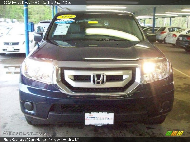 Bali Blue Pearl / Gray 2009 Honda Pilot LX 4WD