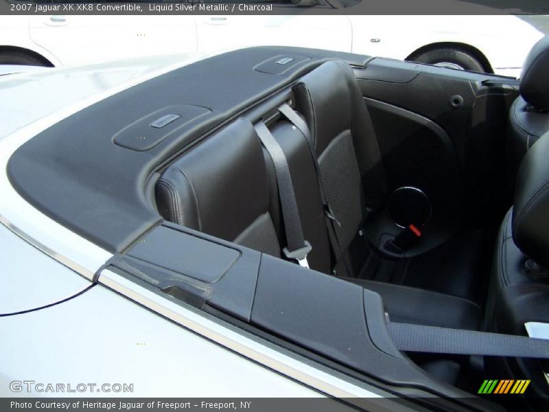 Liquid Silver Metallic / Charcoal 2007 Jaguar XK XK8 Convertible