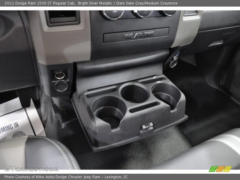 Bright Silver Metallic / Dark Slate Gray/Medium Graystone 2011 Dodge Ram 1500 ST Regular Cab