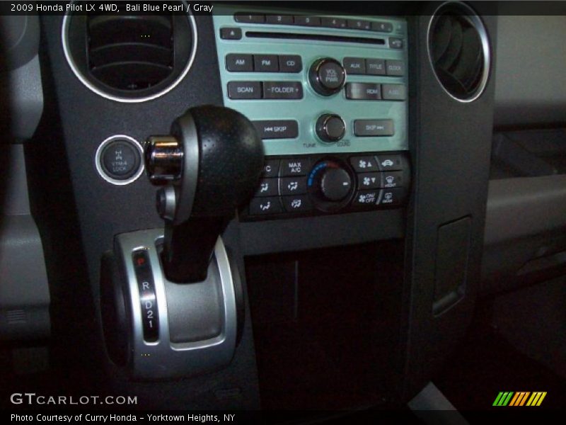 Bali Blue Pearl / Gray 2009 Honda Pilot LX 4WD