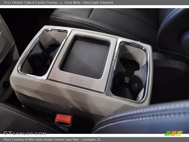 Stone White / Black/Light Graystone 2011 Chrysler Town & Country Touring - L
