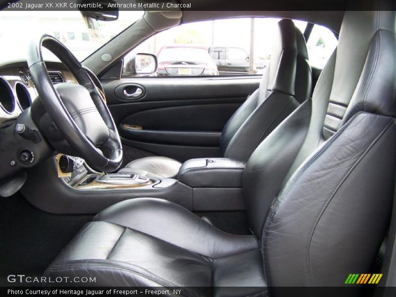  2002 XK XKR Convertible Charcoal Interior