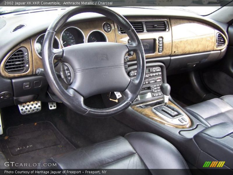 Charcoal Interior - 2002 XK XKR Convertible 
