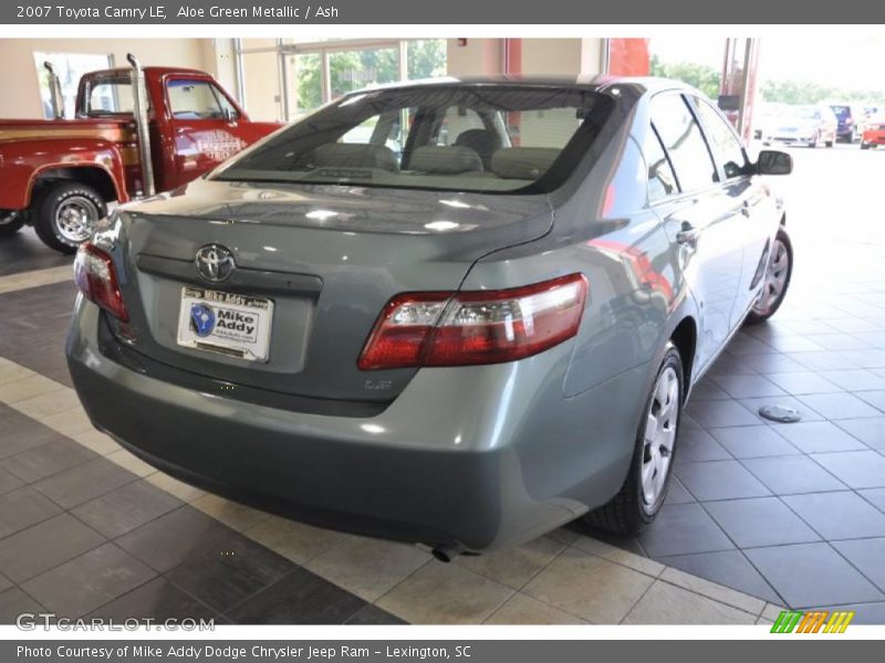 Aloe Green Metallic / Ash 2007 Toyota Camry LE