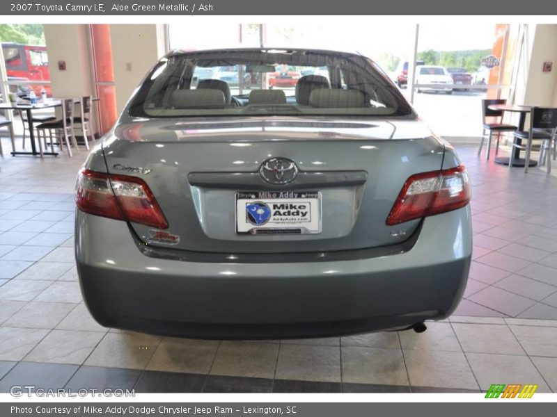 Aloe Green Metallic / Ash 2007 Toyota Camry LE