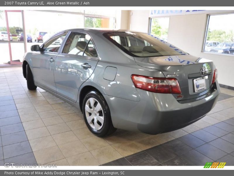 Aloe Green Metallic / Ash 2007 Toyota Camry LE