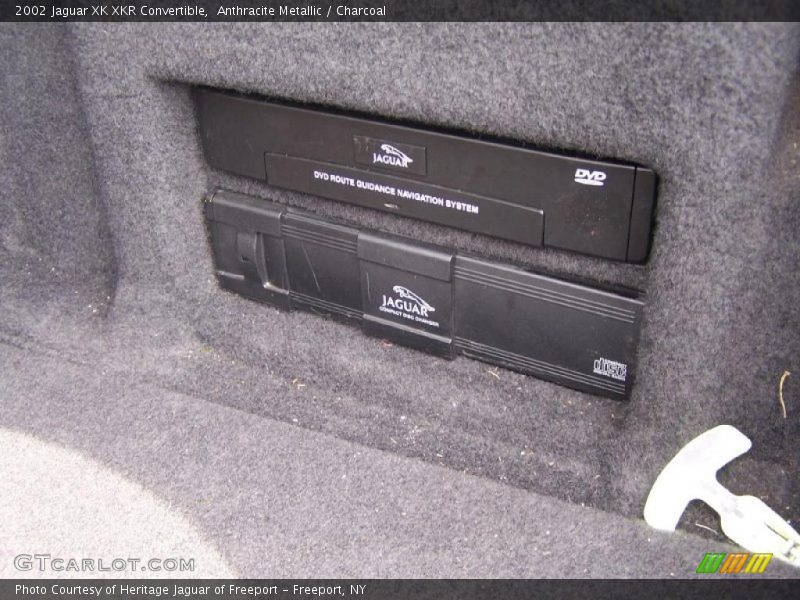 Anthracite Metallic / Charcoal 2002 Jaguar XK XKR Convertible