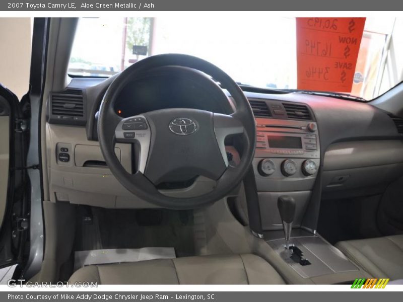 Aloe Green Metallic / Ash 2007 Toyota Camry LE