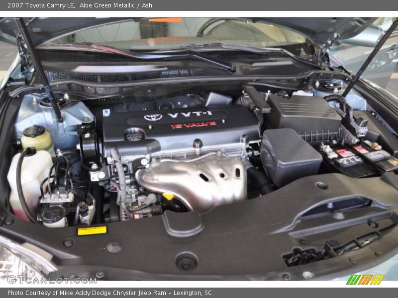 Aloe Green Metallic / Ash 2007 Toyota Camry LE