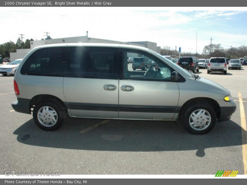 Bright Silver Metallic / Mist Gray 2000 Chrysler Voyager SE