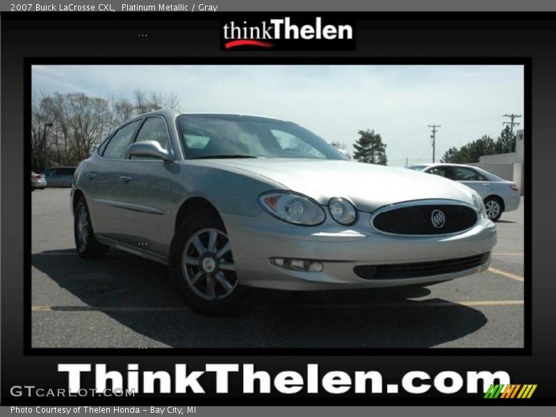 Platinum Metallic / Gray 2007 Buick LaCrosse CXL