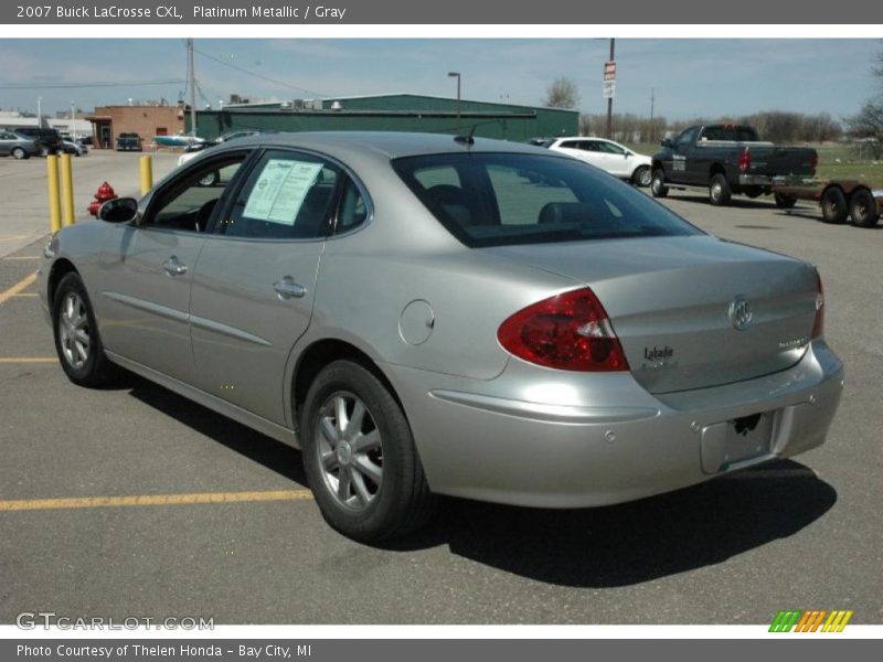 Platinum Metallic / Gray 2007 Buick LaCrosse CXL