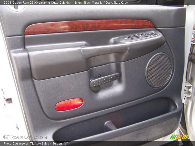 Bright Silver Metallic / Dark Slate Gray 2003 Dodge Ram 2500 Laramie Quad Cab 4x4