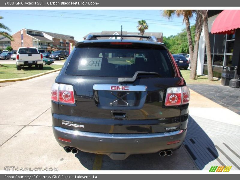 Carbon Black Metallic / Ebony 2008 GMC Acadia SLT