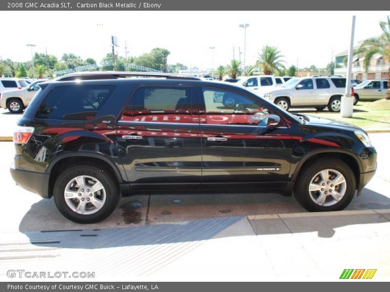 Carbon Black Metallic / Ebony 2008 GMC Acadia SLT