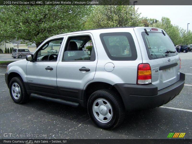 Satin Silver Metallic / Medium Graphite 2002 Ford Escape XLS 4WD